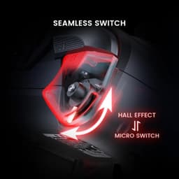 Gatilhos de Gamepad GameSir Cyclone 2 Midnight Preto - Gamepad Nintendo Switch/PC/Smartphones