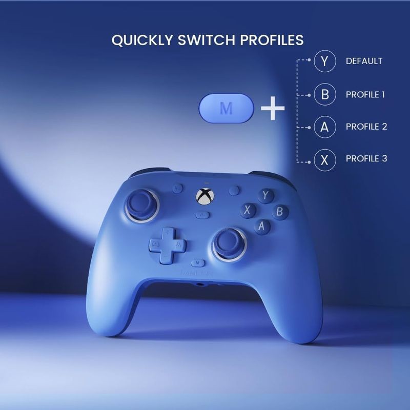 Manette de jeu GameSir G7 SE Azul Bluetooth pour Switch/PC/Smartphone et Câble 3M pour XBOX - Ítem8