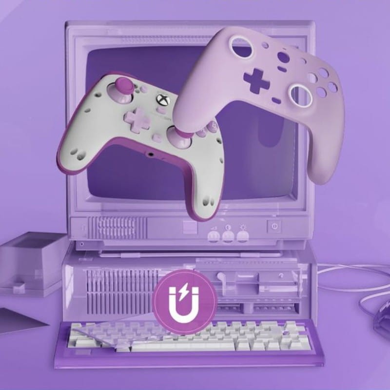 Manette de jeu GameSir G7 SE Pourpre Bluetooth pour Switch/PC/Smartphone et câble 3M pour XBOX - Ítem4