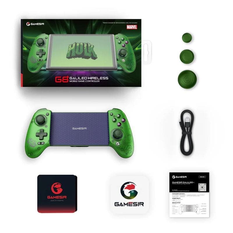 Boîte de Manette de jeu Gamesir G8 Plus Hulk Android/iOS - Manette de jeu pour smartphones