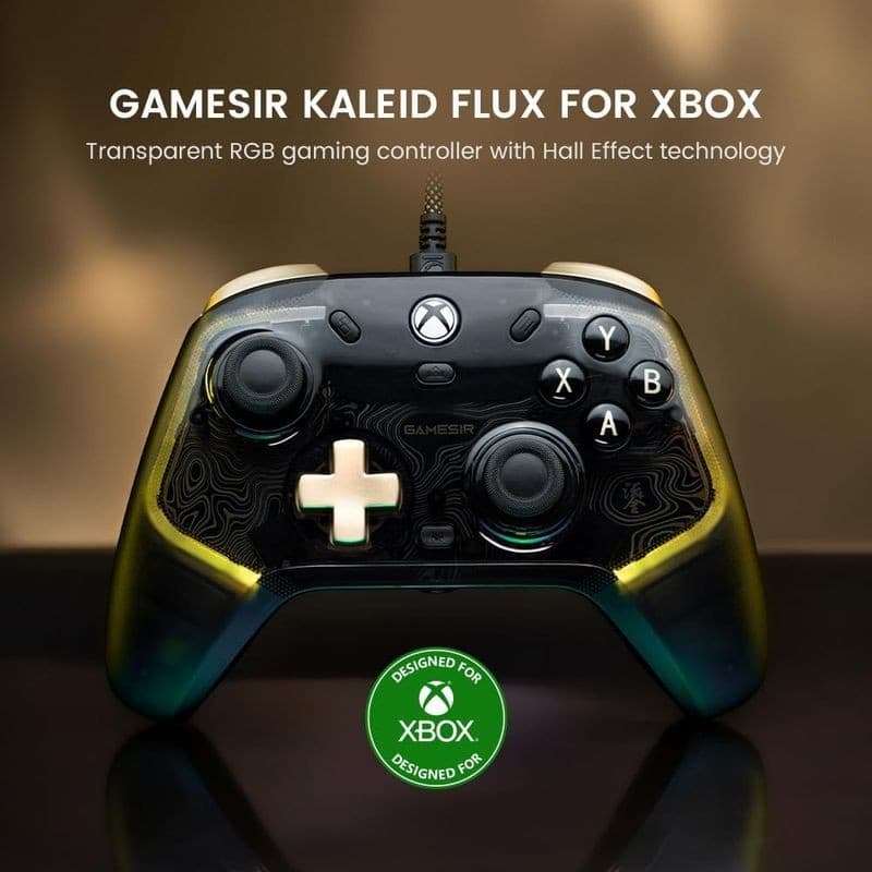 Adaptable Gamepad GameSir Kaleid Flux Negro - Gamepad para XBOX/PC