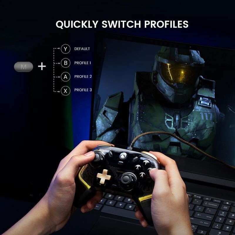 Manette GameSir Kaleid Flux Noir - Manette de jeu pour XBOX/PC - Ítem12