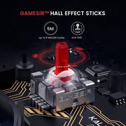 Sticks de Mando GameSir Kaleid Negro - Gamepad XBOX/PC