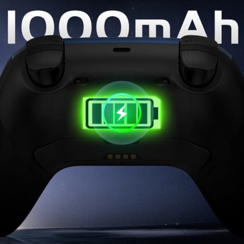 Batterie de GameSir T4n Nova Pro Controller Blanc - Pour Nintendo Switch/PC/Smartphone/Tablette/iOS/Android TV Box