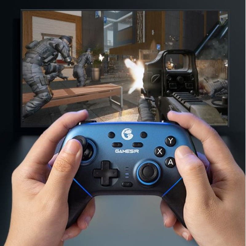 Conexión de Mando GameSir T4n Nova Pro Negro - Para Nintendo Switch/PC/Smartphone/Tablet/iOS/Android TV Box