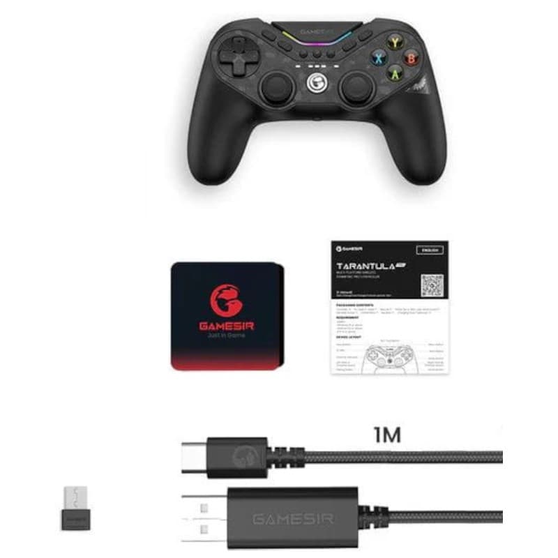 Caixa de Gamepad GameSir Tarantula Pro Preto - Gamepad Switch/Android/iOS/PC