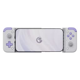 Vista frontal del Gamepad Gamesir X2s Blanco / Violeta