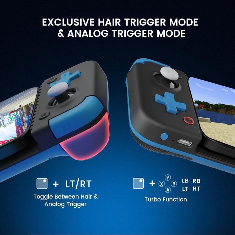 Gamepad GameSir X2S Bluetooth Preto - Gamepad para smartphones - Item10