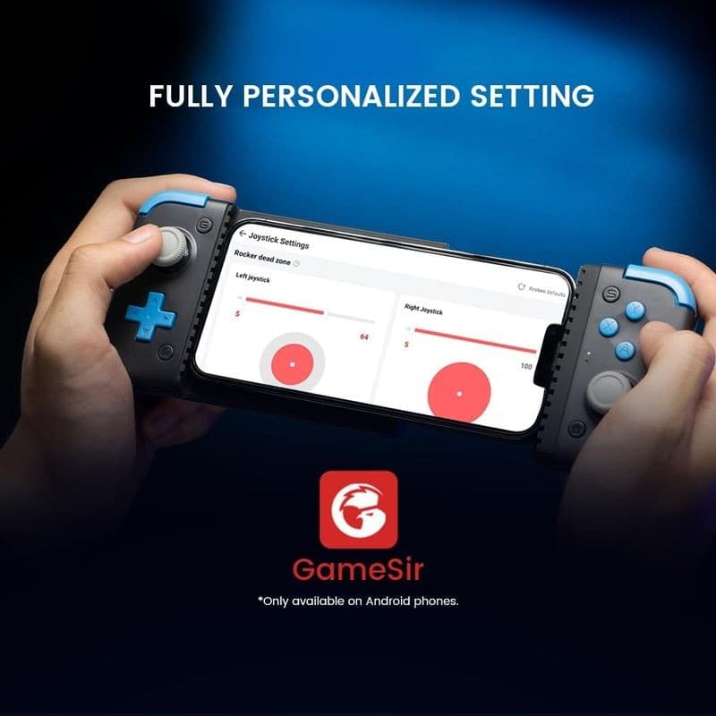 APP de Gamepad GameSir X2S Bluetooth Preto - Gamepad para smartphones