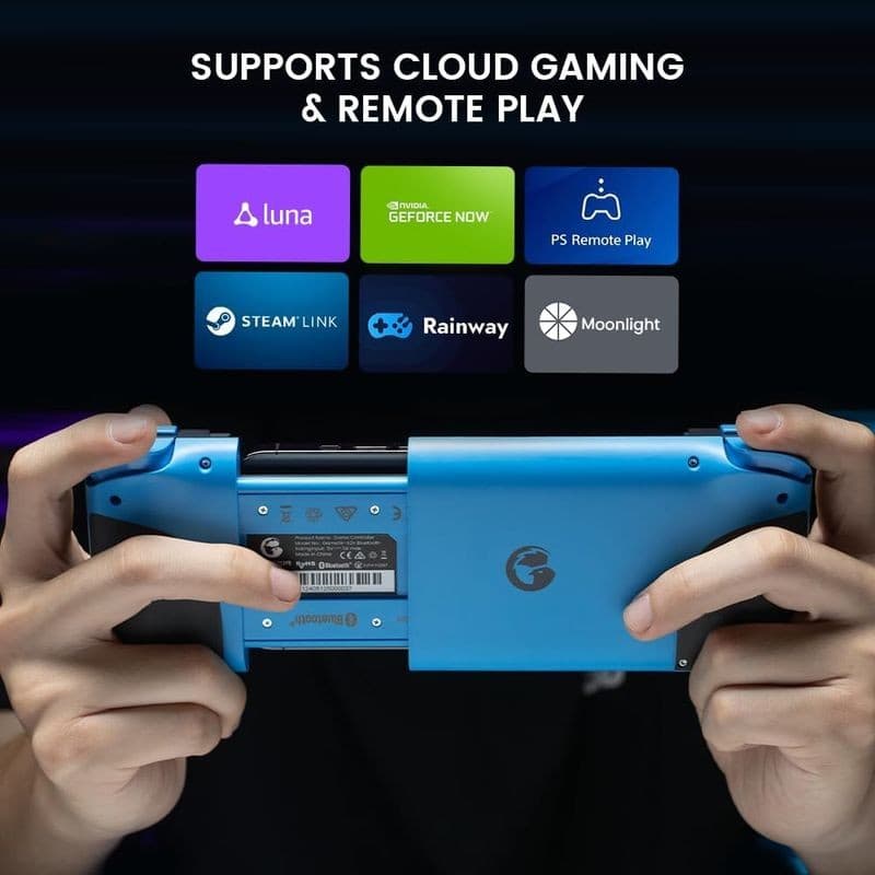 Conexão de Gamepad GameSir X2S Bluetooth Preto - Gamepad para smartphones