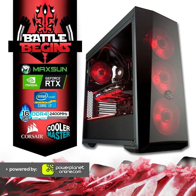 PC Gaming i7-8700k/16GB/240SSD+2TB/RTX 2080 8GB/Battle Begins