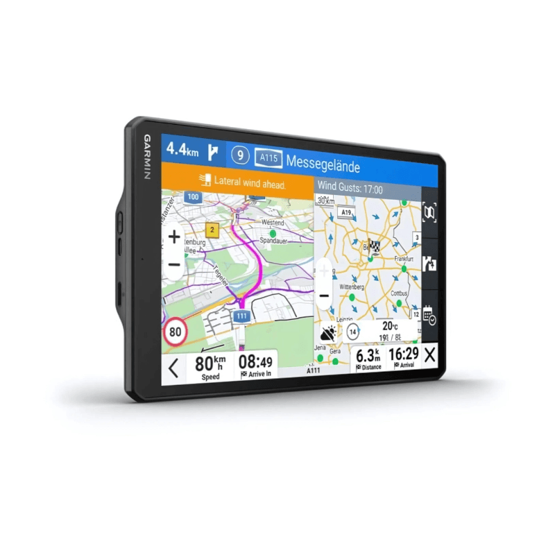 Perspectiva del Navegador para camiones Garmin dezl LGV1020 10.1