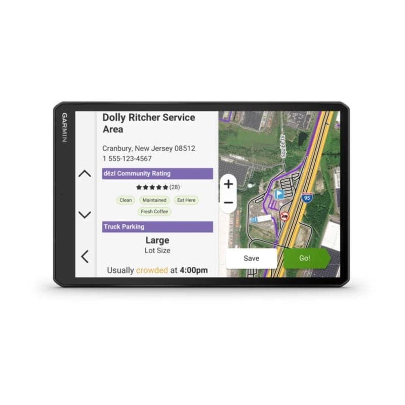 Navegador para camiones Garmin dezl LGV1020 con memoria de 32 GB