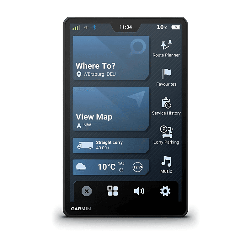 Navegador para camiones Garmin dezl LGV1020 con Bluetooth