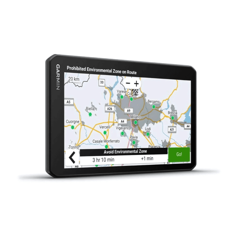 Navegador para camiões Garmin dēzl LGV720 com autonomia de 1,5 horas
