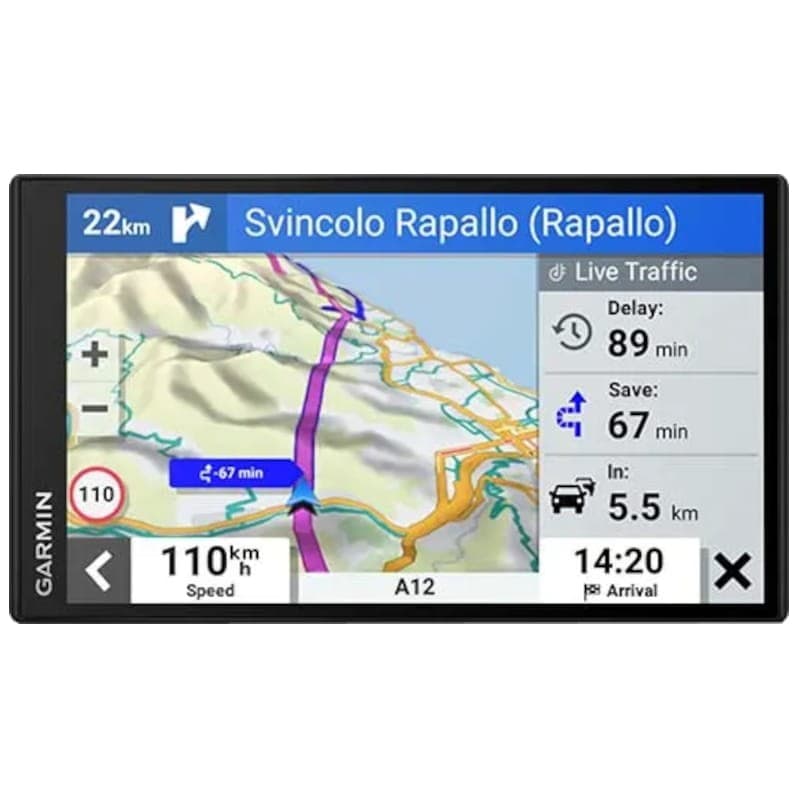 Garmin DriveSmart 76 7 Affichage des informations de trajet