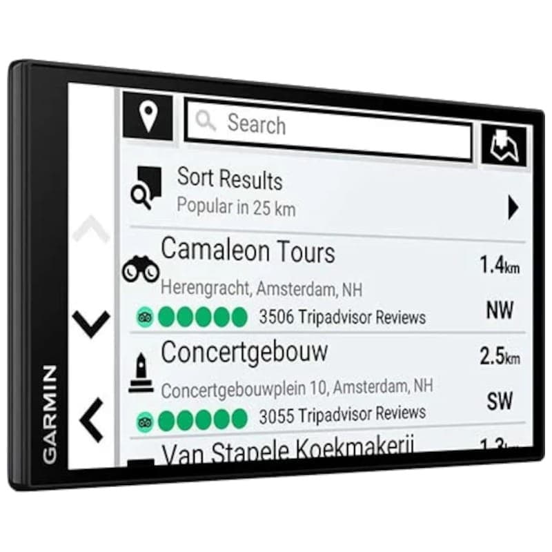 Garmin DriveSmart 76 7 - GPS avec cartes de toute l'Europe Side Directions