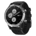 Garmin Fenix 5 Plus Plata Correa Negra 47mm - Ítem