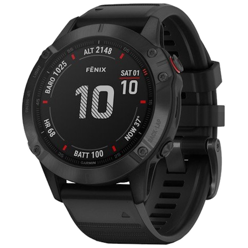 Garmin Fenix 6 Pro Correa Negra 47mm - Ítem