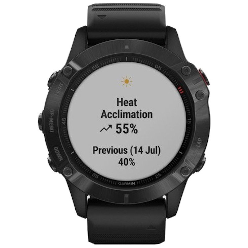 Garmin Fenix ​​6 Pro Correia Preto 47 mm - Item3