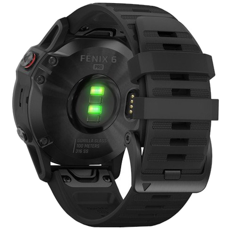 Garmin Fenix ​​6 Pro Correia Preto 47 mm - Item9