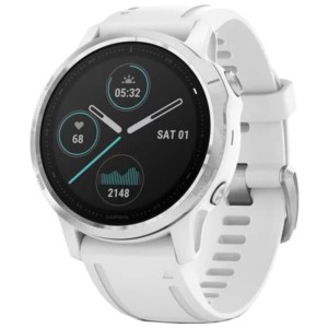 Garmin Fenix 6S Plata/Blanco Correa Blanca 42mm