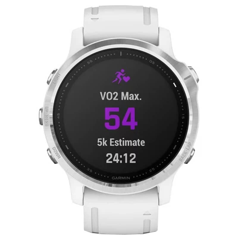 Garmin Fenix 6S Prateado/Branco Pulseira Branca 42mm - Item4