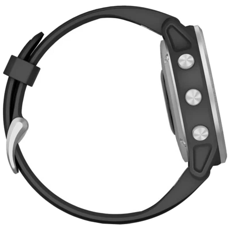 Garmin Fenix 6S Argent/Noir Bracelet Noir 42mm - Ítem7