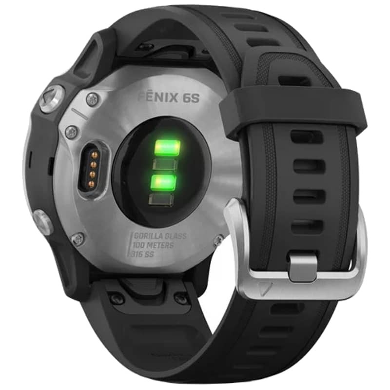 Garmin Fenix 6S Plata/Negro Correa Negra 42mm - Reloj inteligente - Ítem9