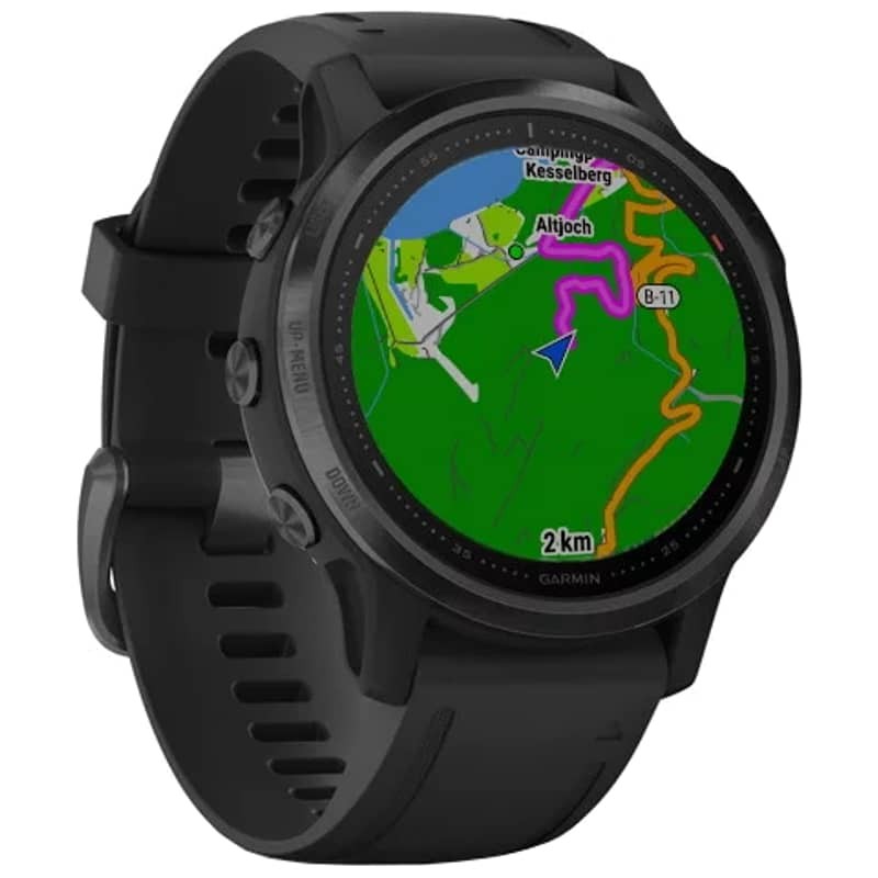 Garmin Fenix 6S Pro Negro Correa Negra 42mm - Reloj inteligente - Ítem1