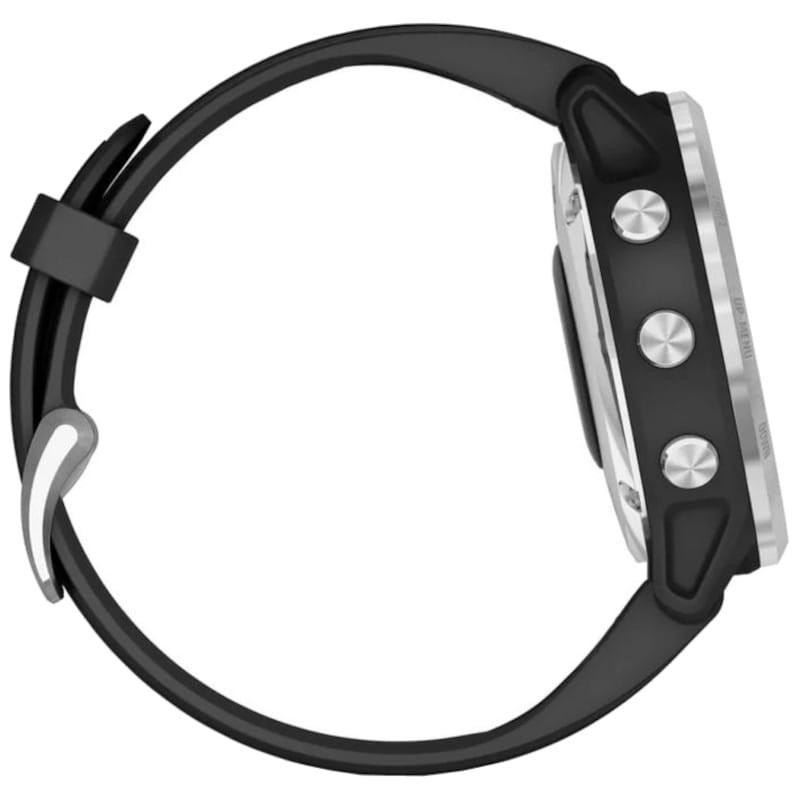 Garmin Fenix 6s Pro Solar Plata Negro Correa Negra 42mm - Reloj inteligente - Ítem3