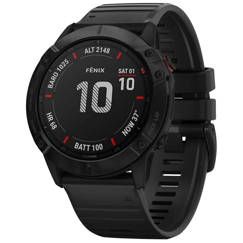 Garmin Fenix 6X Negro Correa Negra 51mm - Ítem