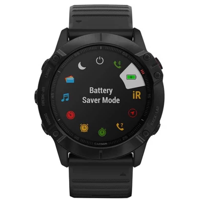 Garmin Fenix 6X Negro Correa Negra 51mm - Ítem4