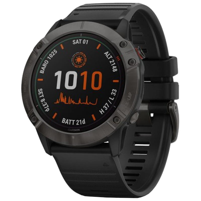 Acheter Garmin Fenix 6X Pro Solar Cristal Power Glass