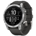 Garmin Fénix 7 Gray Silver Gray Strap - Smartwatch - Item