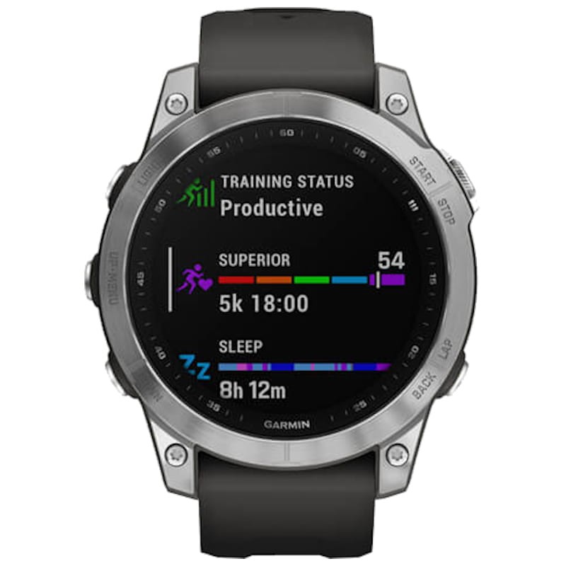 Garmin Fénix 7 Cinzento Prata Pulseira Cinza - Relógio inteligente - Item1