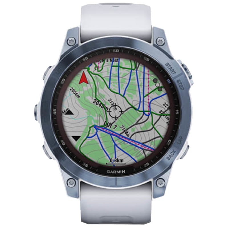 Acheter Garmin Fénix 7 Sapphire Bleu - PacePro - ClimbPro