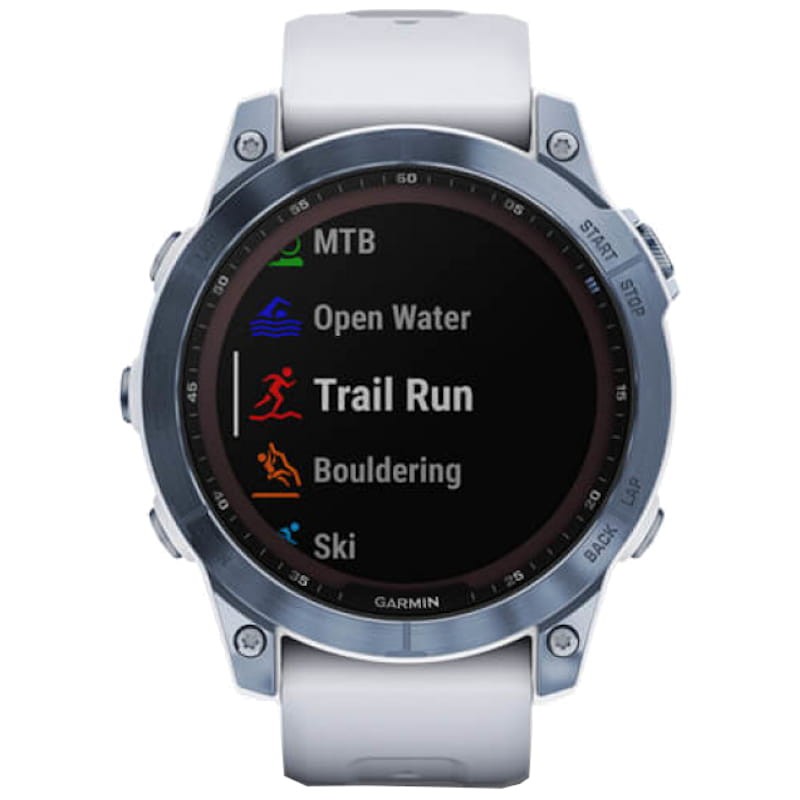 Garmin Fénix 7 Sapphire Azul Correa Blanca - Reloj inteligente - Ítem3