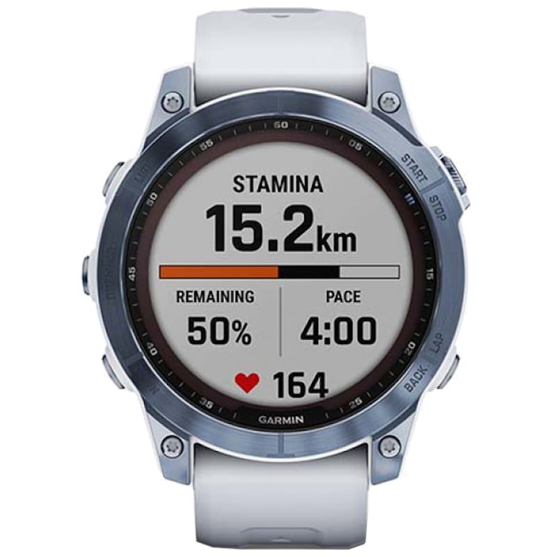 Garmin Fénix 7 Sapphire Azul Correa Blanca - Reloj inteligente - Ítem6