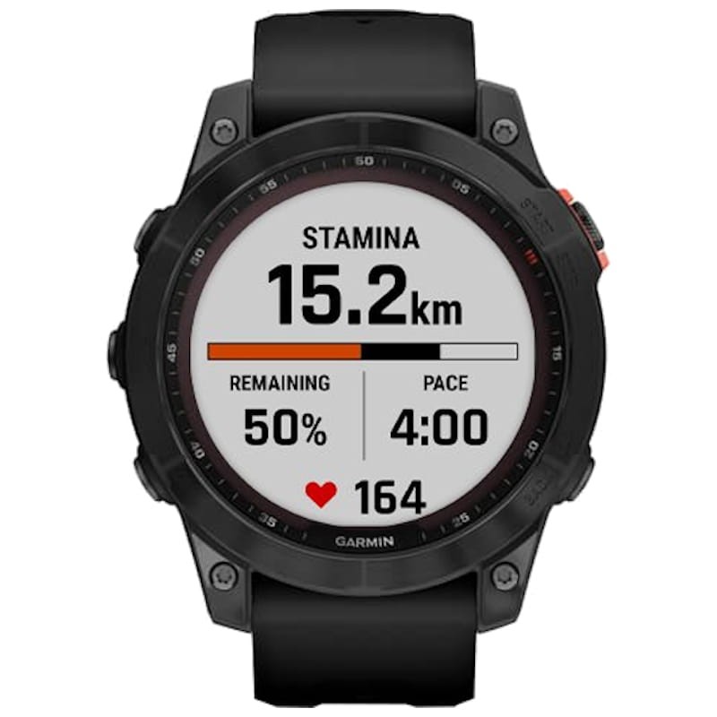 Garmin Fénix 7 Solar Negro Correa Negra - Reloj inteligente - Ítem1