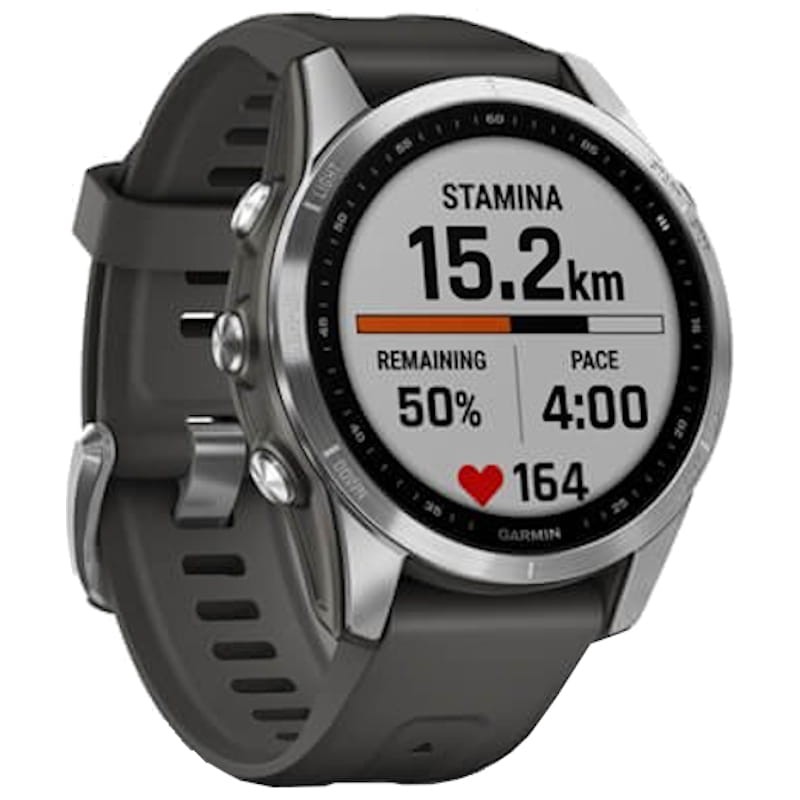 Garmin Fénix 7S Gris Plata Correa Gris - Reloj inteligente - Ítem2