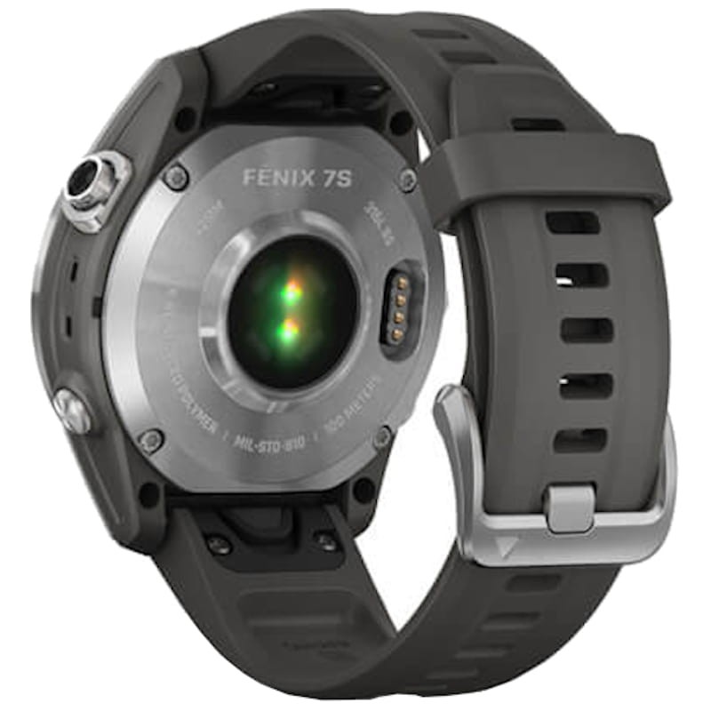 Garmin Fénix 7S Gris Argent Bracelet Gris - Montre Connectée - Ítem3