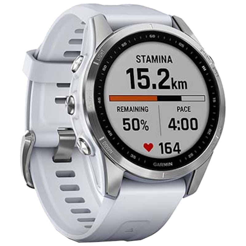 Garmin Fénix 7S Plata Correa Blanca - Reloj inteligente - Ítem2