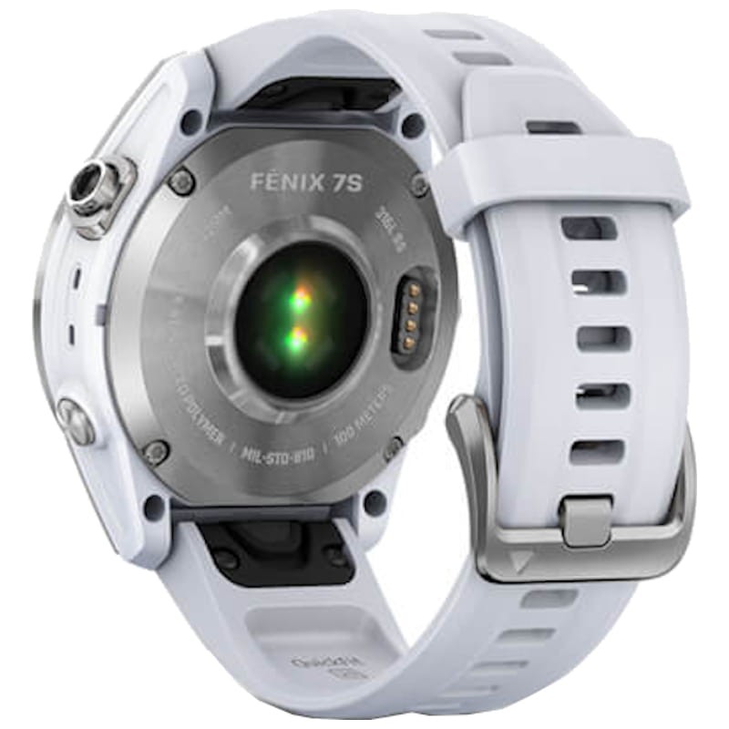 Garmin Fénix 7S Plata Correa Blanca - Reloj inteligente - Ítem5