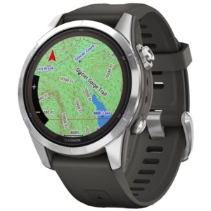 Garmin Fenix 7S Pro Solar 42 mm Plata – Reloj inteligente