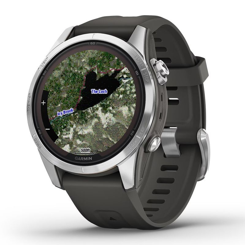 Garmin Fenix 7S Pro Solar 42 mm Prateado - Relógio inteligente - Item4