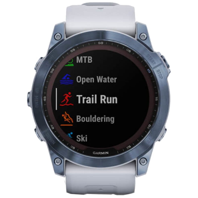 Garmin Fénix 7X Sapphire Azul Correa Blanca - Reloj inteligente - Ítem3