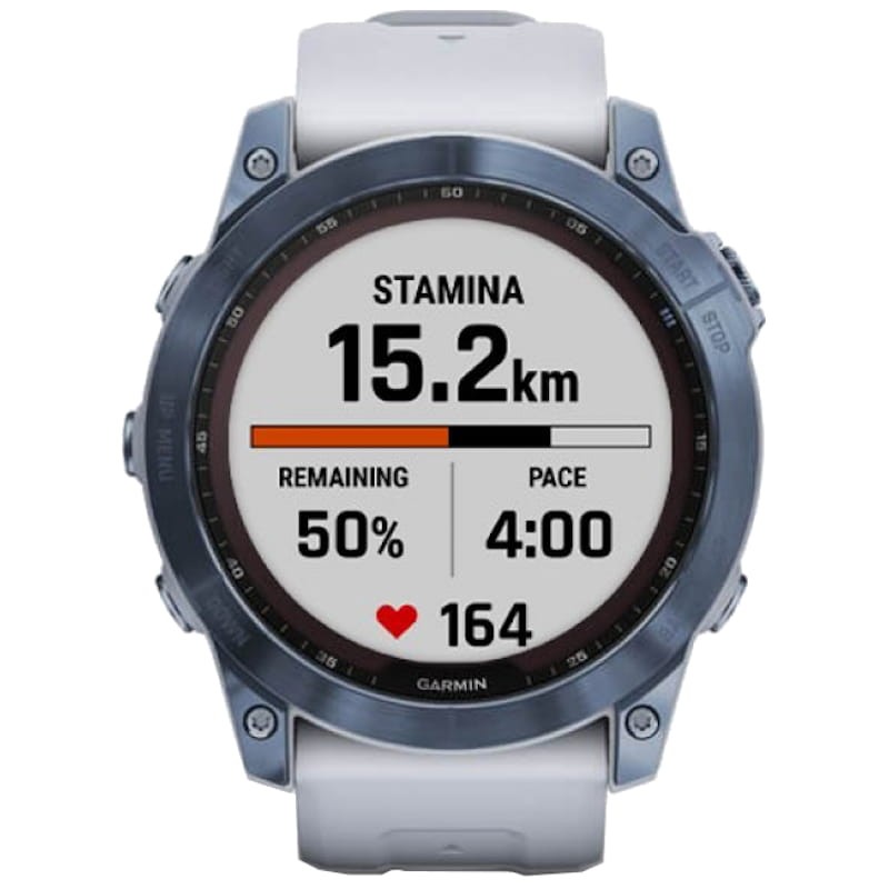 Garmin Fénix 7X Sapphire Azul Correa Blanca - Reloj inteligente - Ítem6