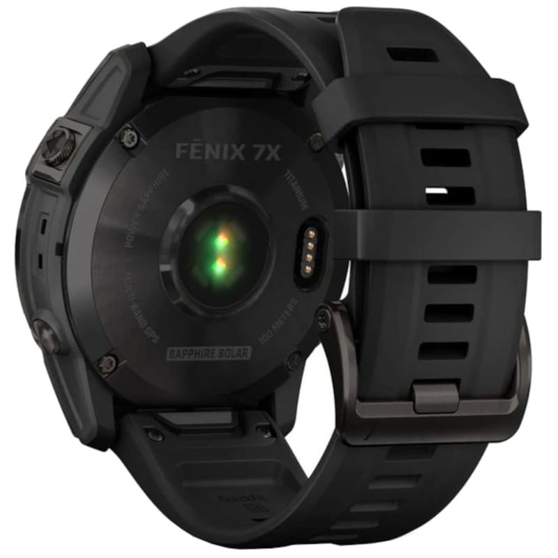 Garmin Fenix ​​​​7X Saphir Solaire Noir Titane Bracelet Noir 51mm - Montre intelligente - Ítem5