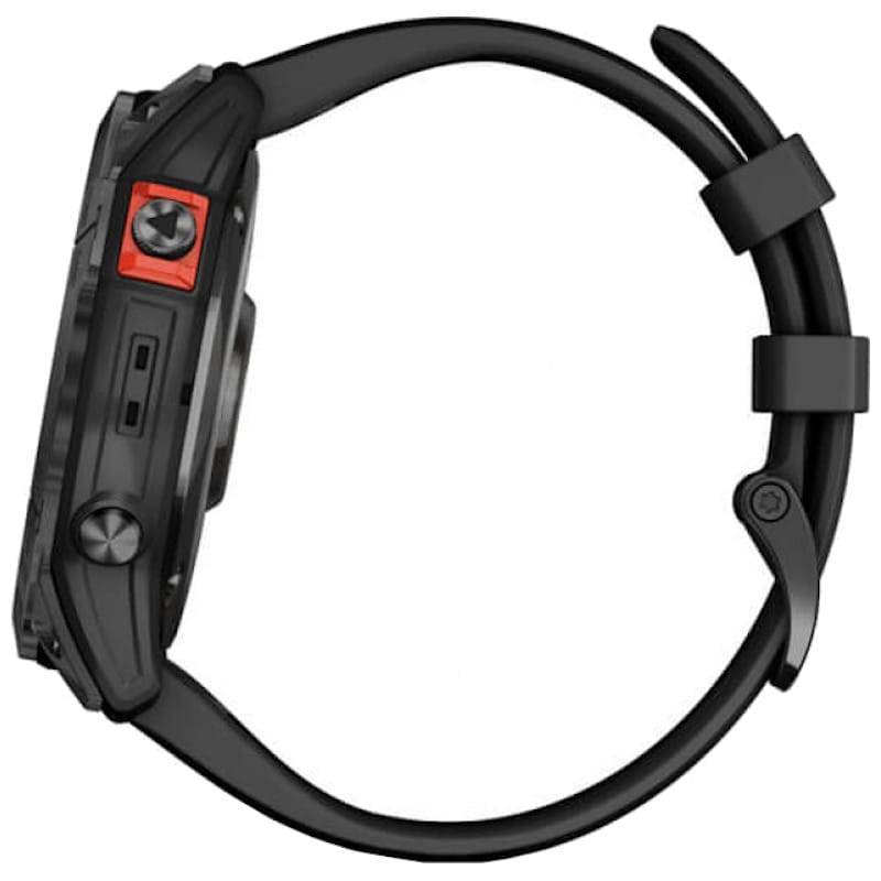 Garmin Fénix 7X Solar Plata Negro Correa Negra - Reloj inteligente - Ítem3